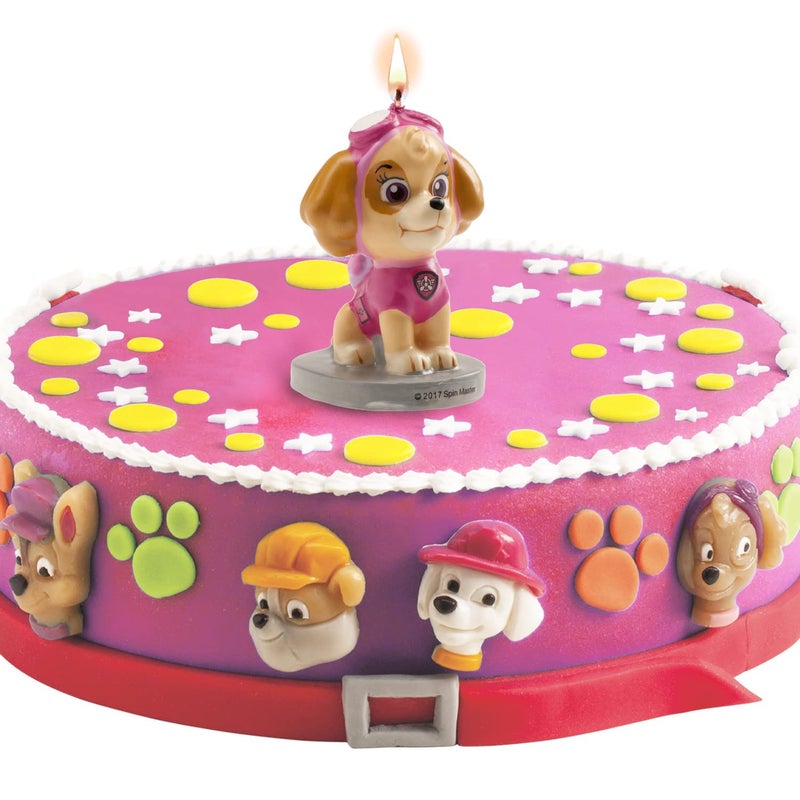 Dekora - 346181 Birthday Candle Skye Paw Patrol, Pink, 7 Cm (346181) - Image 4